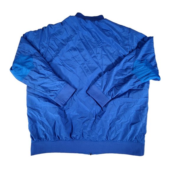 Nike Men's Size 2XL Track Jacket Blue Polyester Dri Fit Run Gym Athletic - Picture 2 of 10